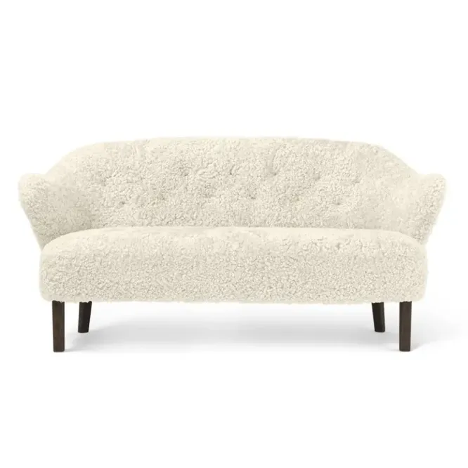 Sofa Ingeborg Sheepskin Off White Nóżki Dąb Przydymiony By Lassen