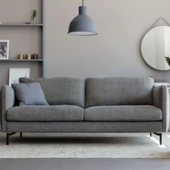 Sofa Karla 200 Cm Caleido Stampato Szarobrązowa Sits