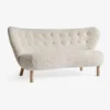 Sofa Little Petra Vb2 Oak-Sheepskin Moonlight Andtradition