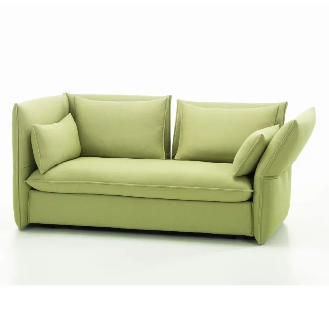 Sofa Mariposa 2-Seater Credo Sand Avocado Vitra