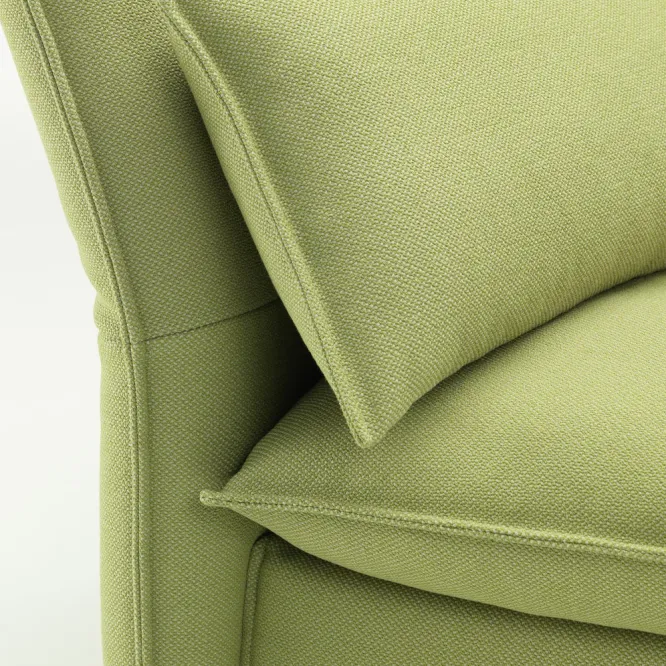 Sofa Mariposa 2-Seater Credo Sand Avocado Vitra