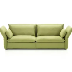 Sofa Mariposa 3-Seater Credo Sand Avocado Vitra