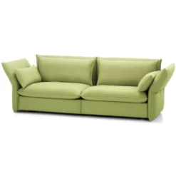 Sofa Mariposa 3-Seater Credo Sand Avocado Vitra