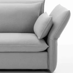 Sofa Mariposa 3-Seater Dumet Pebble Melange Vitra