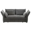 Sofa Mariposa 2-Seater Iroko Dark Grey Vitra