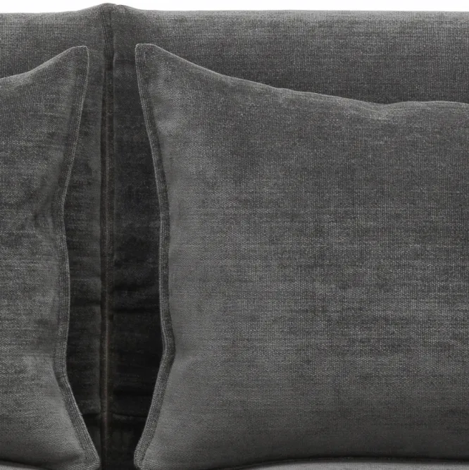 Sofa Mariposa 2-Seater Iroko Dark Grey Vitra