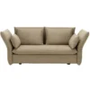 Sofa Mariposa 2-Seater Savana Papyrus Melange Vitra