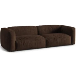 Sofa Martina 3-Osobowa Brązowa Micadoni