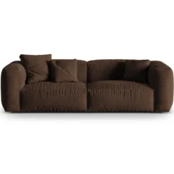 Sofa Martina 3-Osobowa Brązowa Micadoni