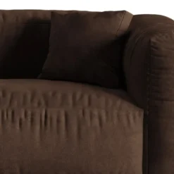 Sofa Martina 3-Osobowa Brązowa Micadoni