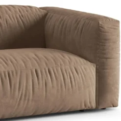 Sofa Martina 3-Osobowa Ciemnobeżowa Micadoni