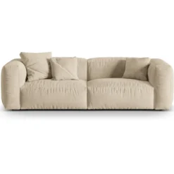 Sofa Martina 3-Osobowa Jasnobeżowa Micadoni