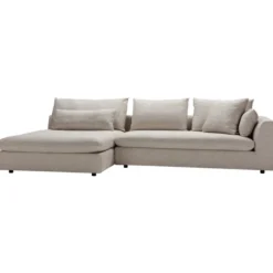Sofa Milou 3-Osobowa Z Szezlongiem Rock Natural Sits