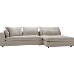 Sofa Milou 3-Osobowa Z Szezlongiem Rock Natural Sits