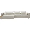 Sofa Milou 3-Osobowa Z Szezlongiem I Tacą - Tkanina Star Sits