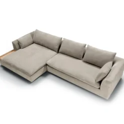 Sofa Milou Set 1 Lewy - 3-Osobowa Z Szezlongiem I Tacą Sits