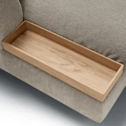 Sofa Milou Set 1 Lewy - 3-Osobowa Z Szezlongiem I Tacą Sits