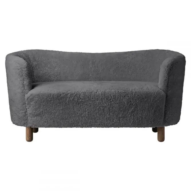 Sofa Mingle Anthracite Nóżki Dąb Przydymiony By Lassen