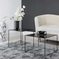 Sofa Mingle Espresso Nóżki Dąb Przydymiony By Lassen
