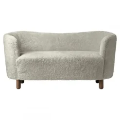 Sofa Mingle Green Tea Nóżki Dąb Przydymiony By Lassen