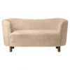 Sofa Mingle Honey Nóżki Dąb Przydymiony By Lassen