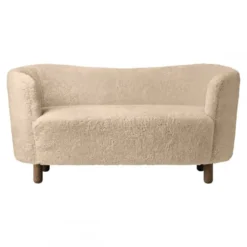 Sofa Mingle Honey Nóżki Dąb Przydymiony By Lassen