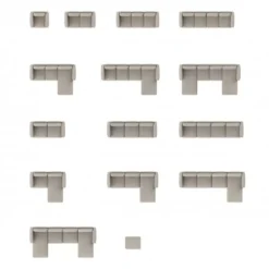 Sofa Modułowa Arthon 185 Cm Boucle Off White Tenksom