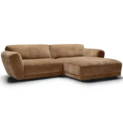 Sofa Modułowa Asta Set 2 Right Wildflower Teddy Brown Sits