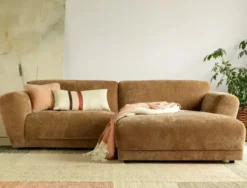 Sofa Modułowa Asta Set 2 Right Wildflower Teddy Brown Sits