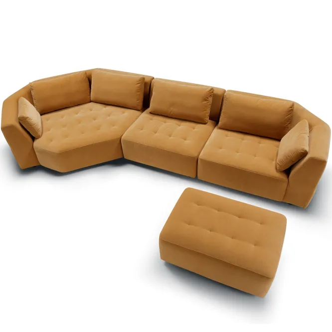 Sofa Modułowa Cleo Classic Velvet Caramel Sits