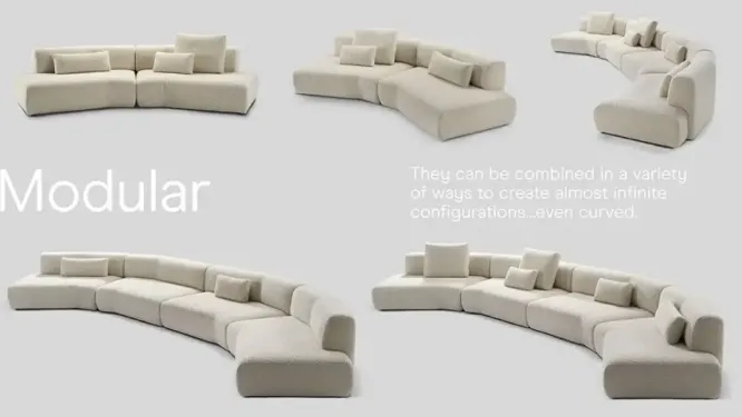 Sofa Modułowa Duo Maxi Sancal