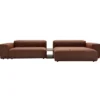 Sofa Modułowa Edda Ze Stolikiem Spicy Copper Brown Sits