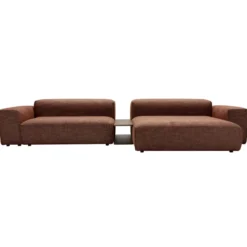 Sofa Modułowa Edda Ze Stolikiem Spicy Copper Brown Sits