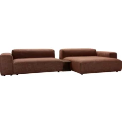 Sofa Modułowa Edda Ze Stolikiem Spicy Copper Brown Sits