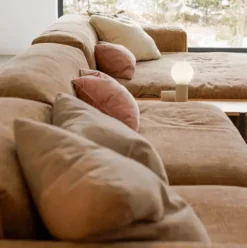 Sofa Modułowa Edda Ze Stolikiem Bloom Teddy Brown Sits