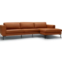 Sofa Modułowa Elton Aniline Cognac Sits