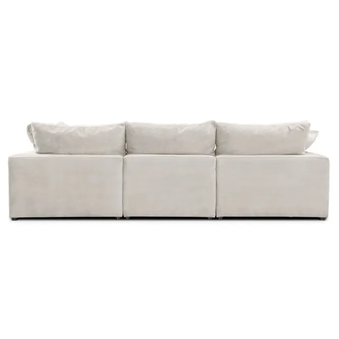 Sofa Narożna Lazy Kremowa Nordic Line