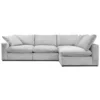 Sofa Narożna Lazy Szara Nordic Line