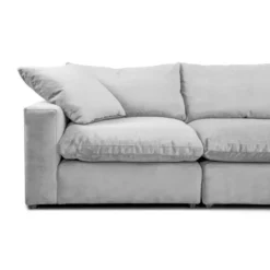 Sofa Narożna Lazy Szara Nordic Line