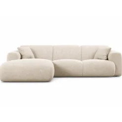 Sofa Narożna Molino Jasnobeżowa Micadoni