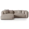 Sofa Narożnikowa Martina Ciemnobeżowa Micadoni