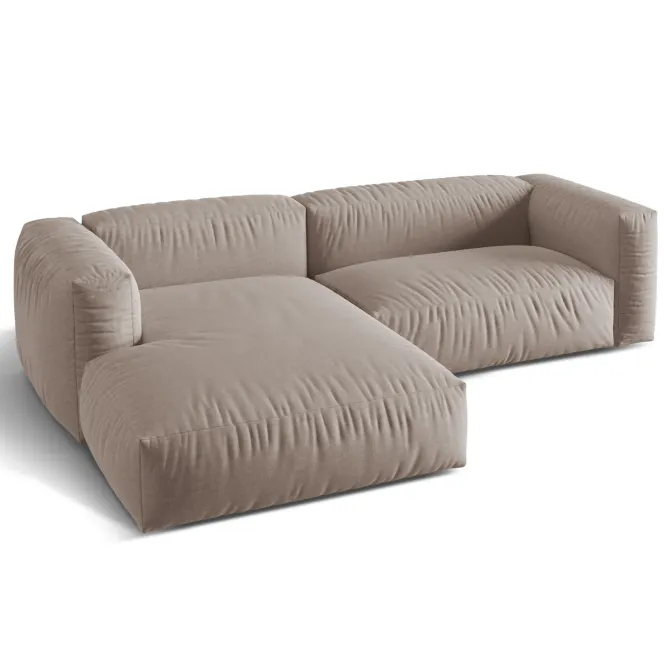 Sofa Narożnikowa Martina Ciemnobeżowa Micadoni
