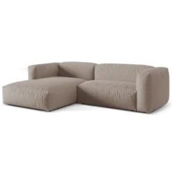 Sofa Narożnikowa Martina Ciemnobeżowa Micadoni