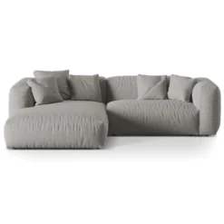 Sofa Narożnikowa Martina Jasnoszara Micadoni