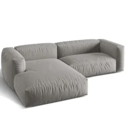 Sofa Narożnikowa Martina Jasnoszara Micadoni