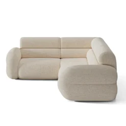 Sofa Narożnikowa Neo Beżowy Szenil Micadoni