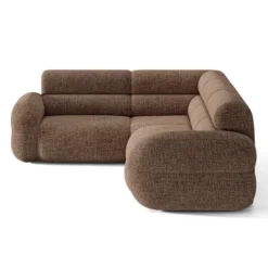 Sofa Narożnikowa Neo Brązowy Szenil Micadoni
