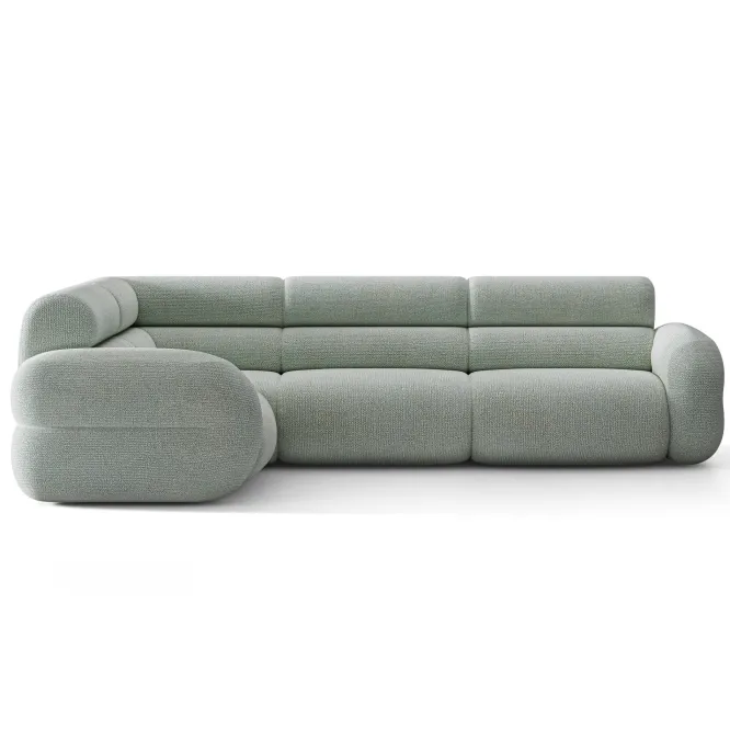 Sofa Narożnikowa Neo Niebieski Szenil Micadoni