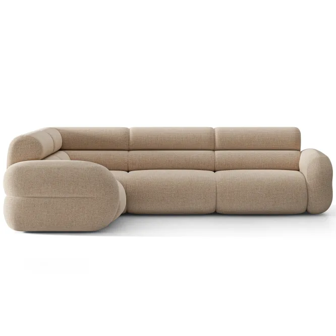 Sofa Narożnikowa Neo Piaskowy Szenil Micadoni