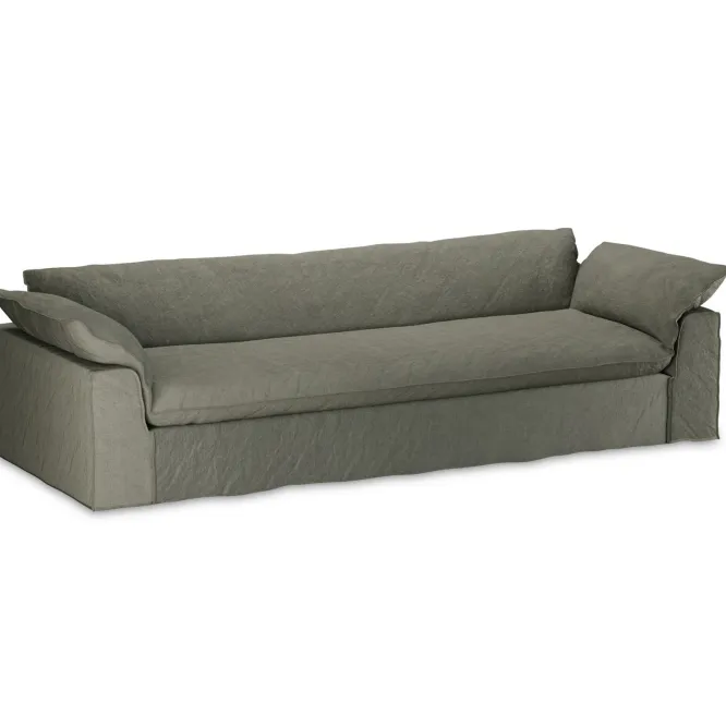 Sofa Nomad 305 Cm Linen Army Green Hkliving